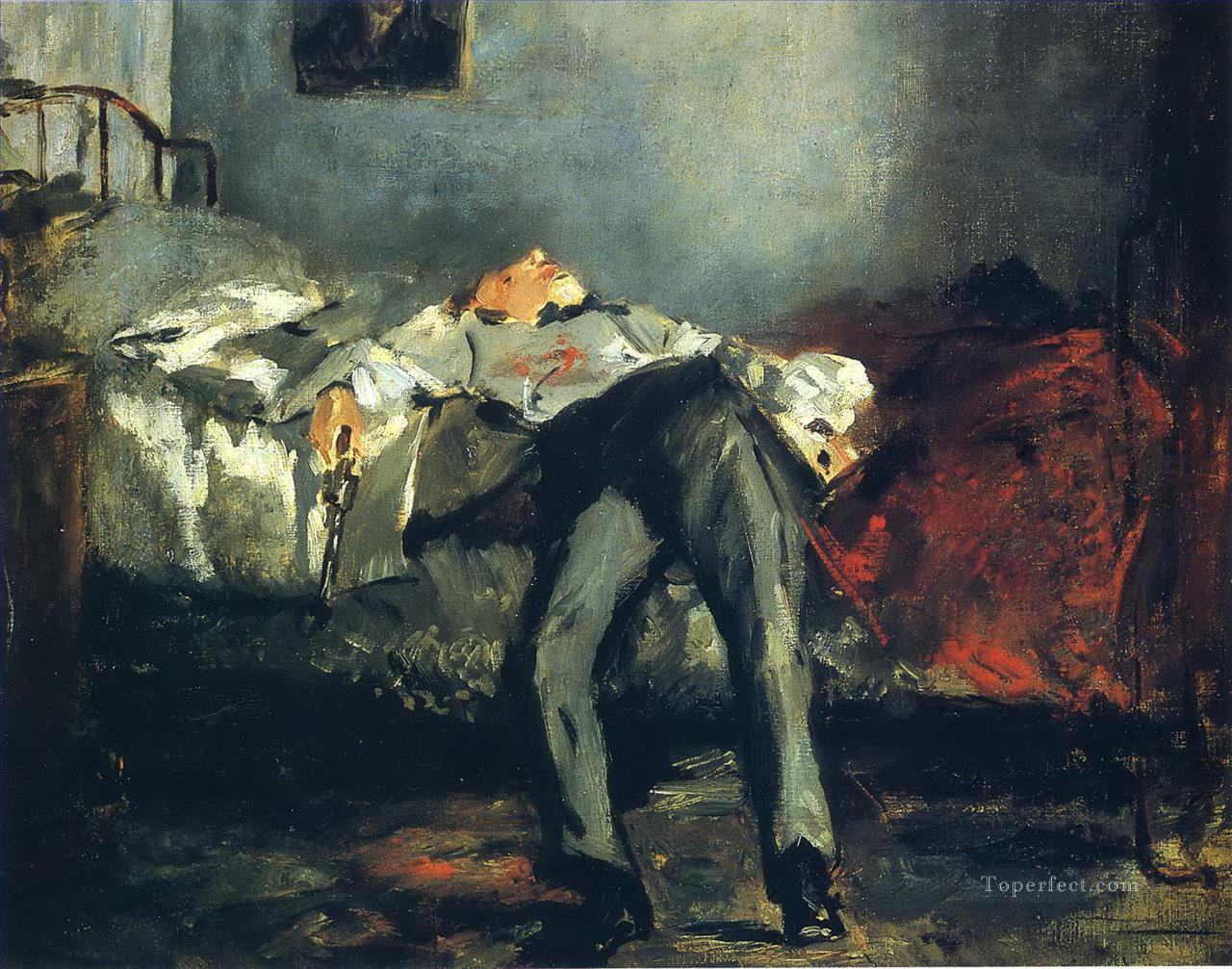 The Suicide Eduard Manet Oil Paintings